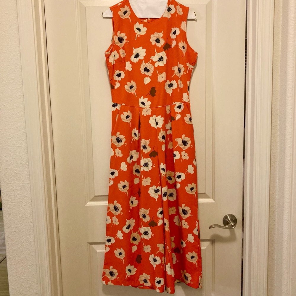 Floral Retro Jumpsuit